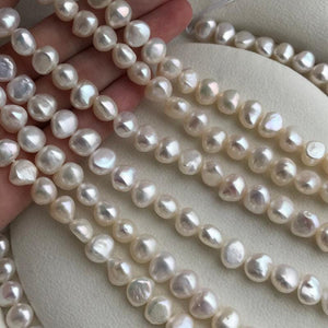 5A 3-12mm Round nugget freshwater pearls