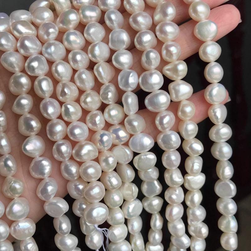 5A 3-12mm Round nugget freshwater pearls