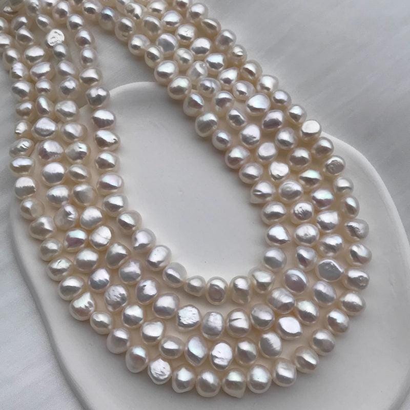 5A 3-12mm Round nugget freshwater pearls