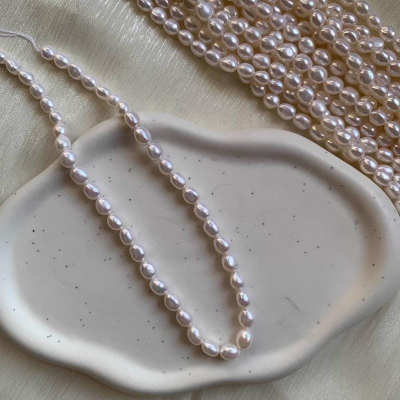 5A 3-12mm Oval nugget freshwater pearls
