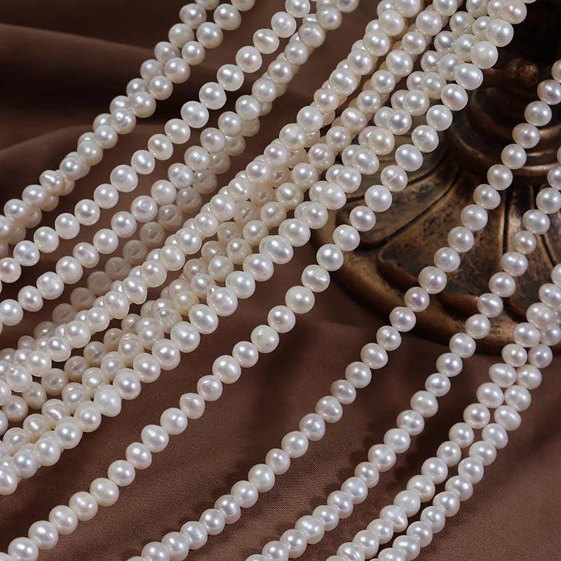 3A 3-12mm natural freshwater potato pearls