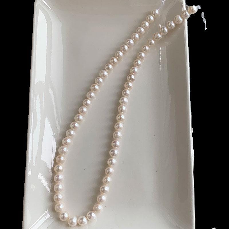 3A 3-12mm Round freshwater pearl strands