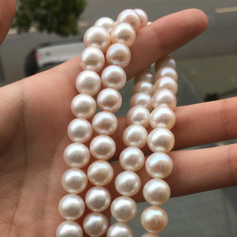 4A 3-12mm Round freshwater pearl strands