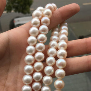4A 3-12mm Round freshwater pearl strands