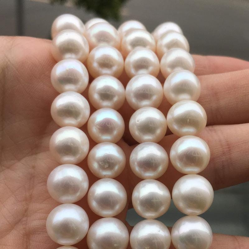 4A 3-12mm Round freshwater pearl strands