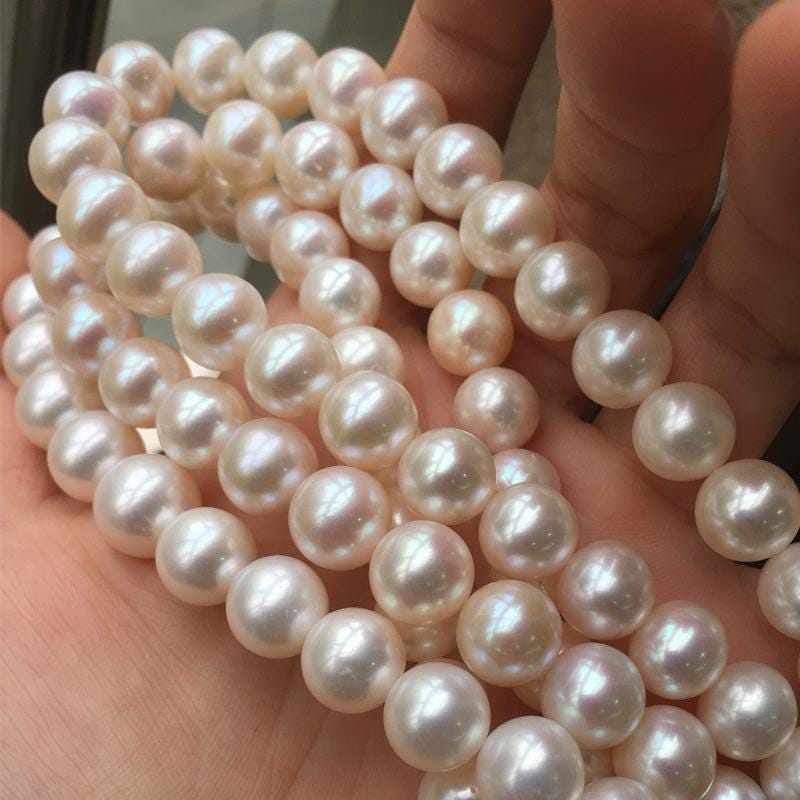 4A 3-12mm Round freshwater pearl strands