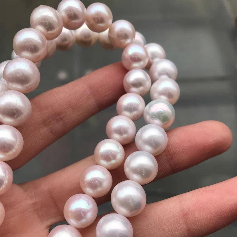 4A 3-12mm Round freshwater pearl strands