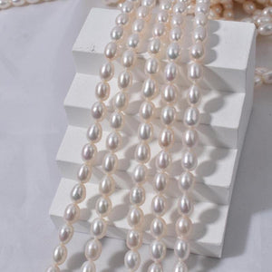 5A 2-9mm Natural freshwater rice pearls