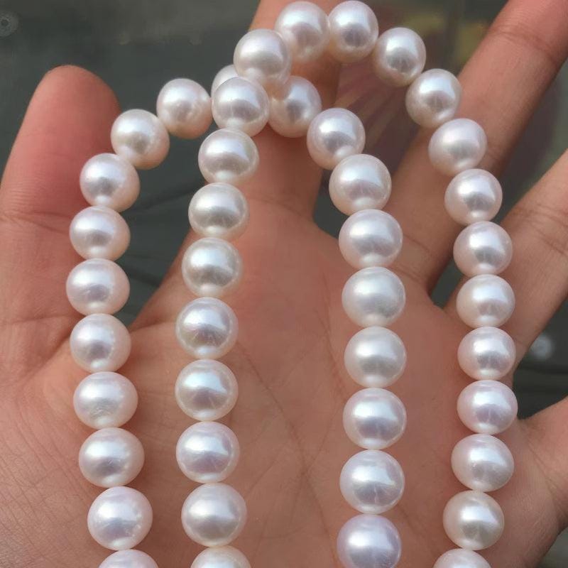 4A 3-12mm Round freshwater pearl strands