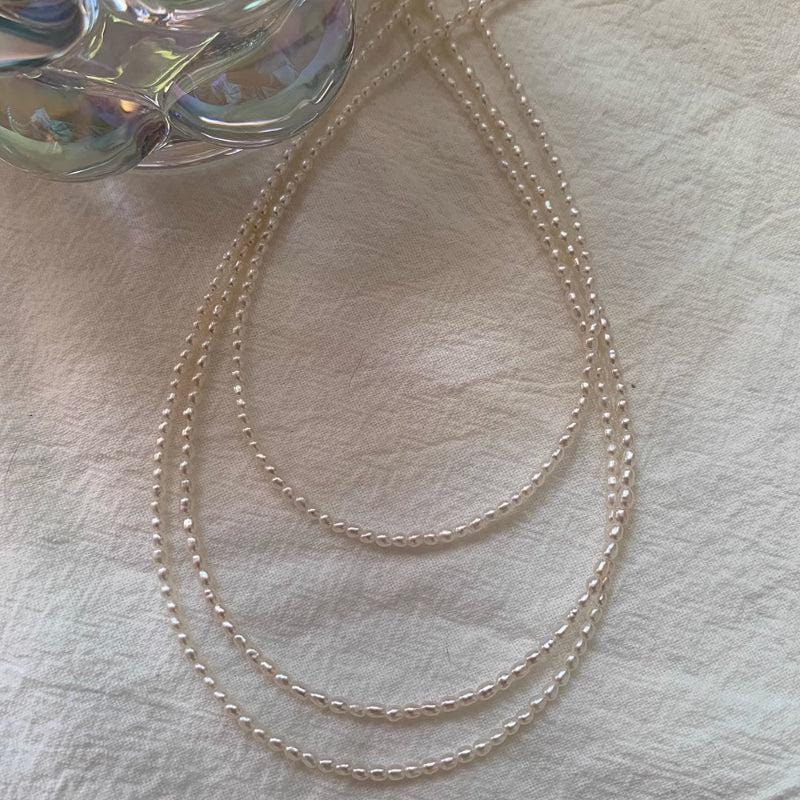 5A 2-9mm Natural freshwater rice pearls