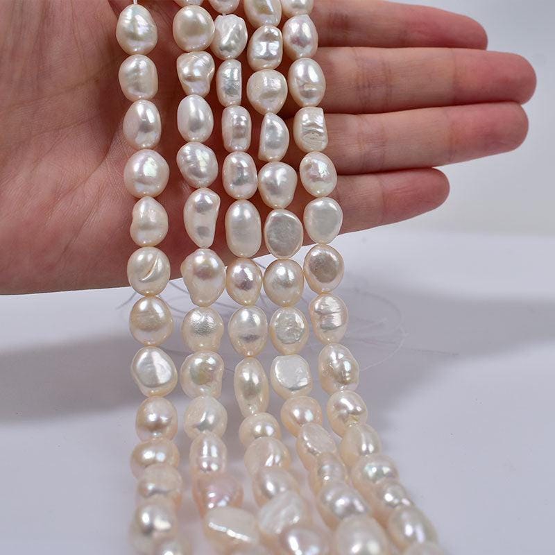 3A 3-12mm Oval Nugget Freshwater Pearls
