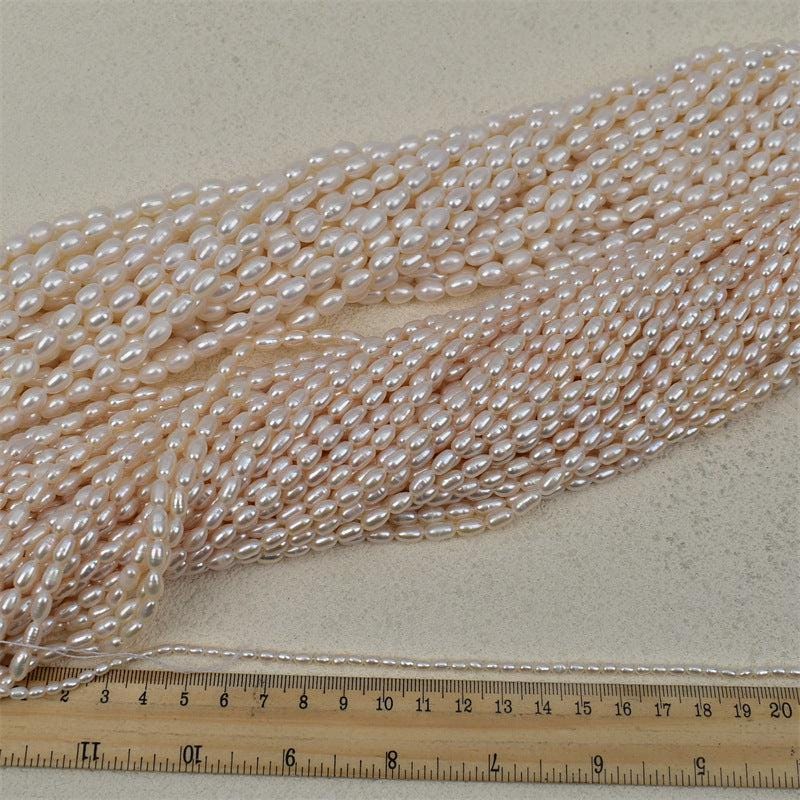 3A 2-9mm Natural freshwater rice pearls