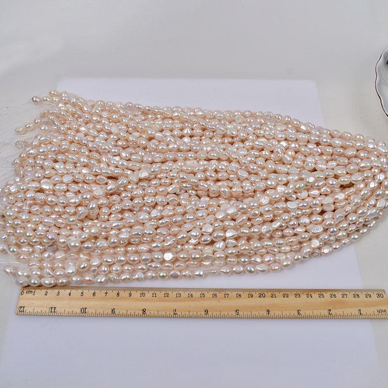 3A 3-12mm Oval Nugget Freshwater Pearls