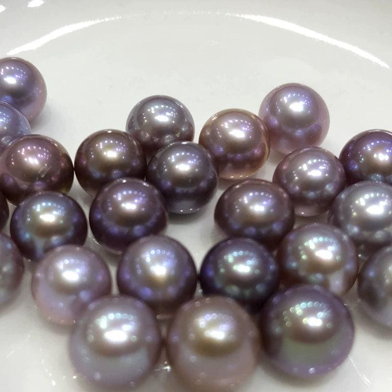 3A 7-13mm Freshwater Dark Purple Dark Pink Pearl