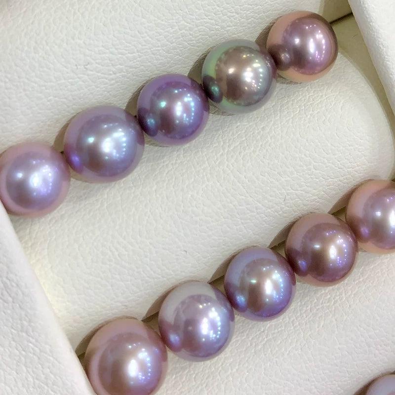 3A 7-13mm Freshwater Dark Purple Dark Pink Pearl