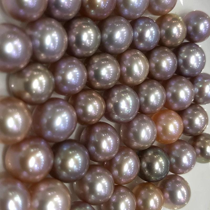 3A 7-13mm Freshwater Dark Purple Dark Pink Pearl