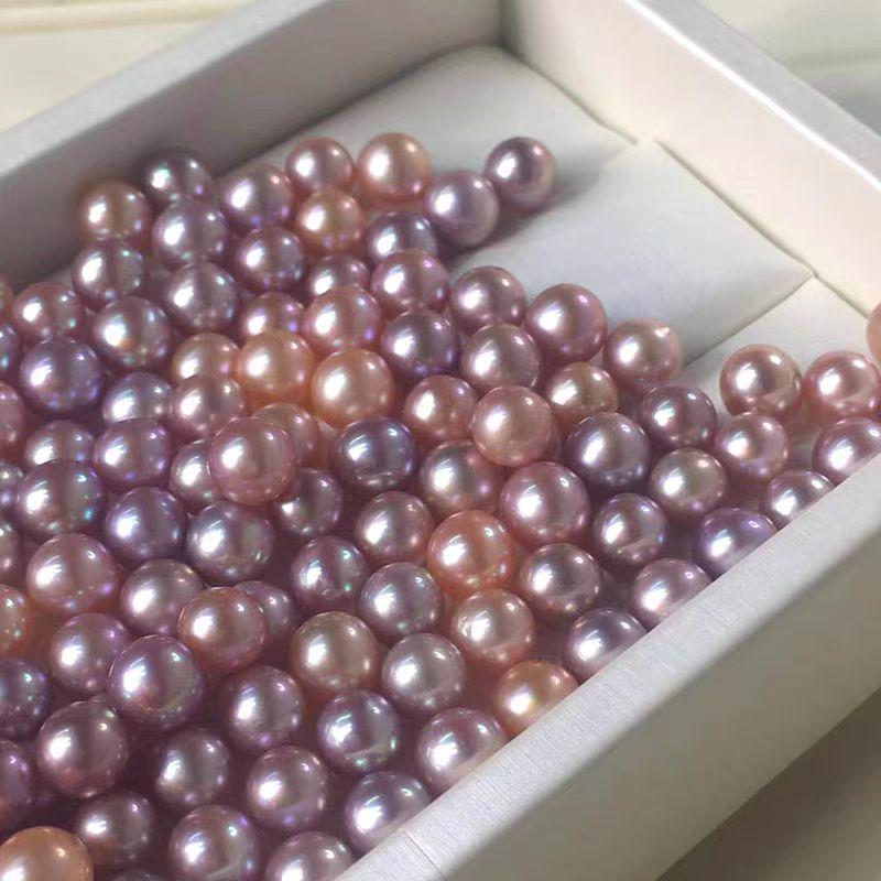 3A 7-13mm Freshwater Dark Purple Dark Pink Pearl