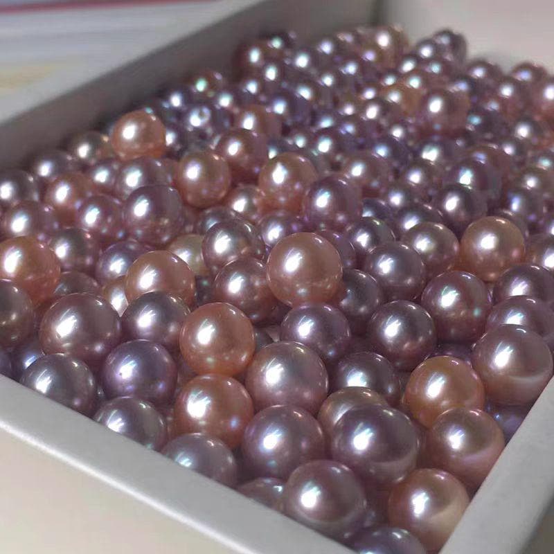 3A 7-13mm Freshwater Dark Purple Dark Pink Pearl