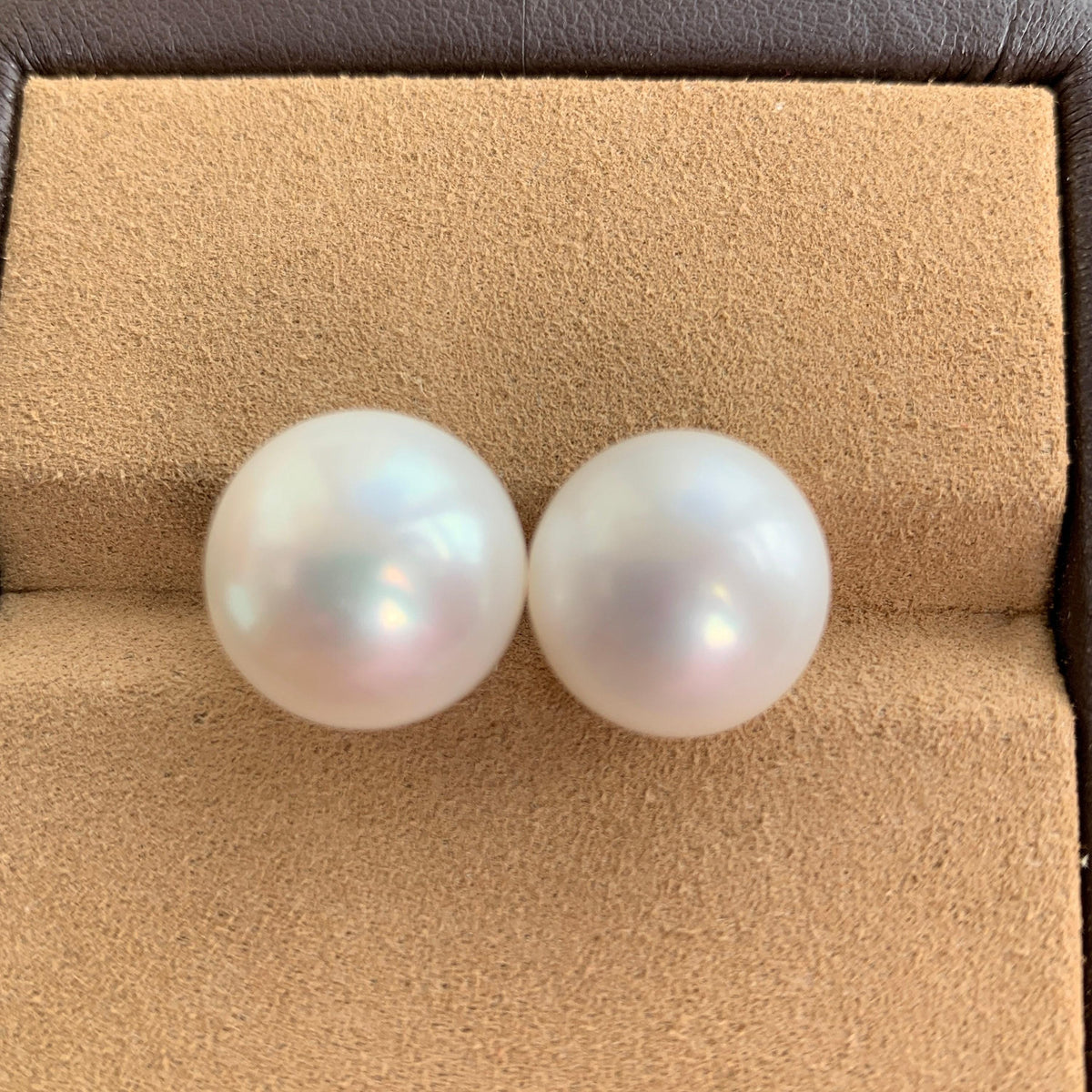 2A 1pc 12-13mm White Round Freshwater Pearl
