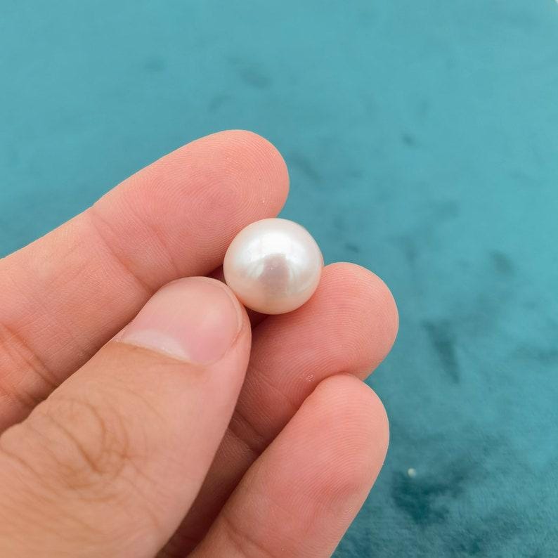12-13mm 1pc Large Round Freshwater Pearl