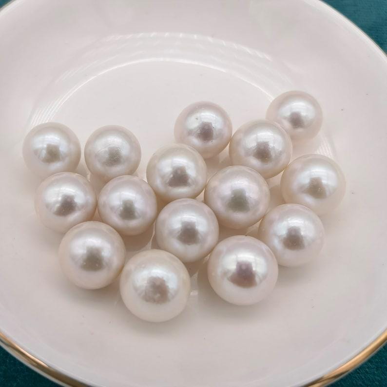 12-13mm 1pc Large Round Freshwater Pearl