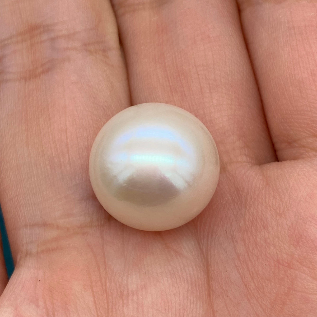 4A 1pc 13,14,15mm White Round Freshwater Pearl