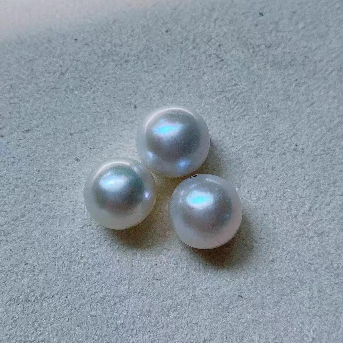 4A 1pc 3-13mm White light Pink light Purple Round Loose Freshwater Pearl