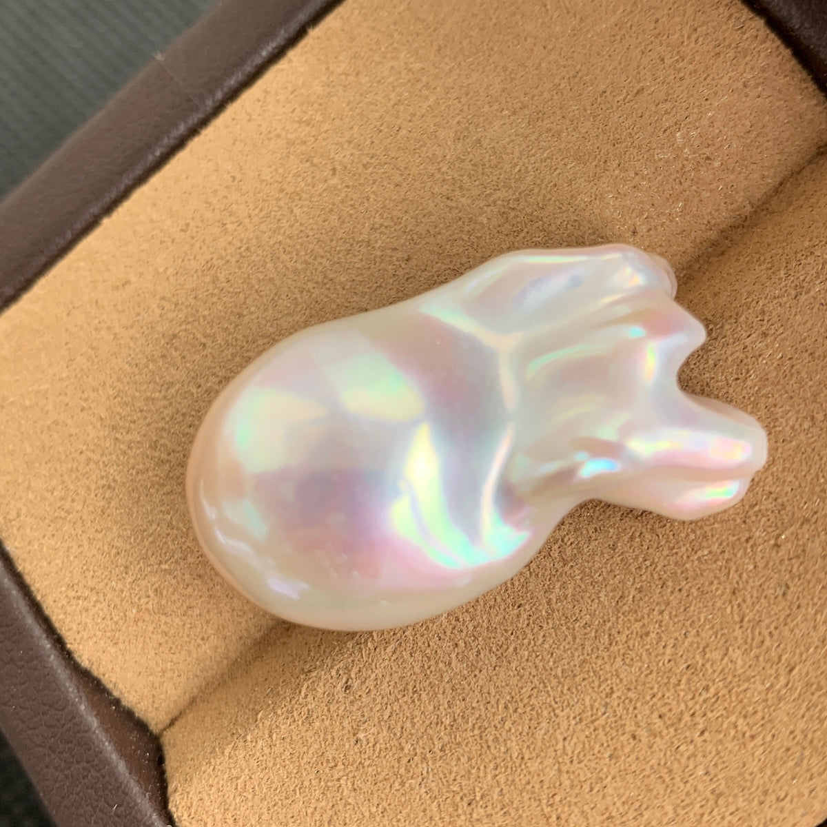 4A 1pc 15-27mm Loose Flameball Baroque Pearl