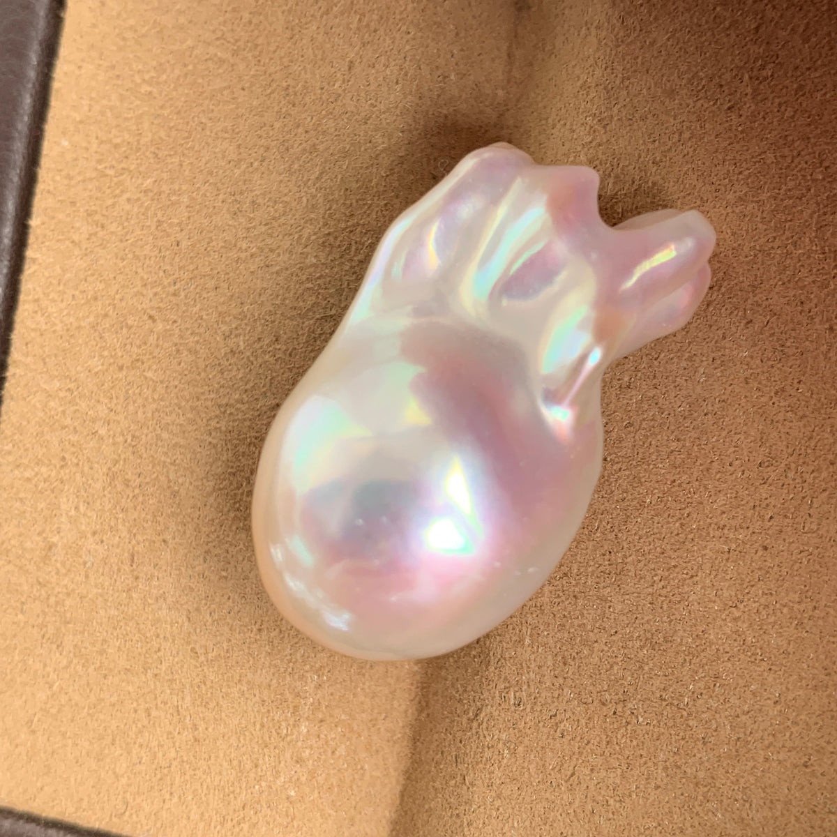 4A 1pc 15-27mm Loose Flameball Baroque Pearl