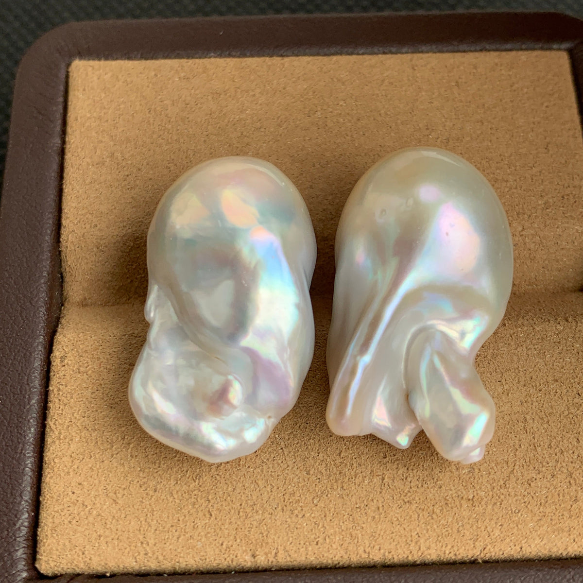 4A 1pc 15-27mm Loose Flameball Baroque Pearl