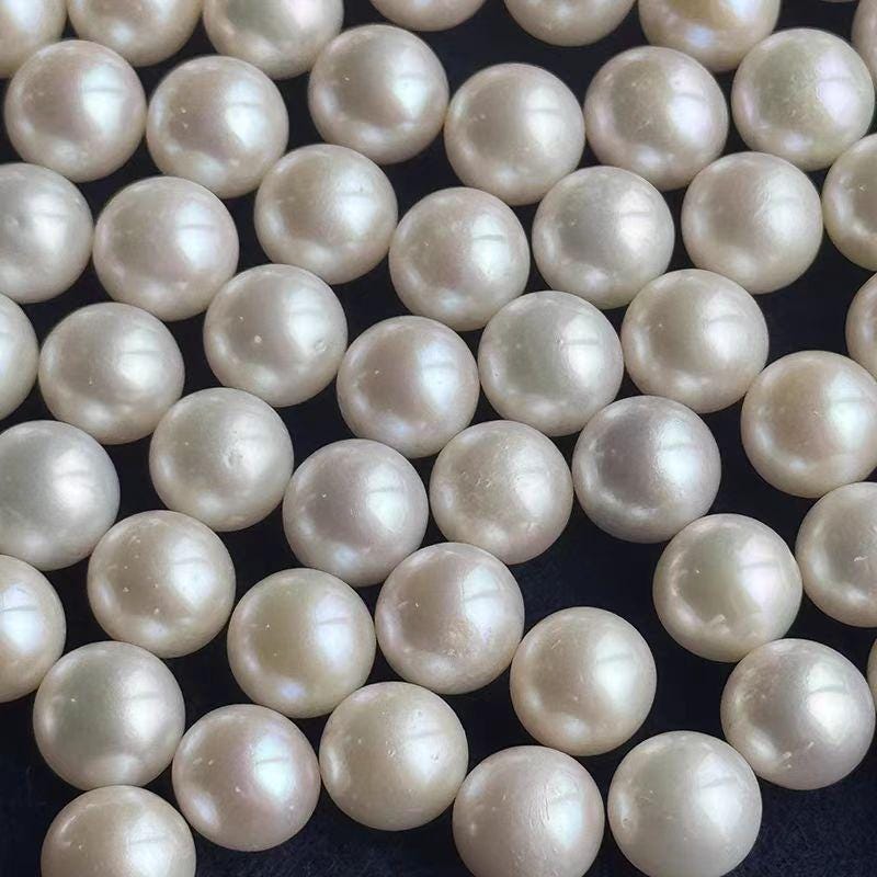 3A 3-12mm loose pearl, white round freshwater pearls, wholesale pearls, loose pearl, 1pc