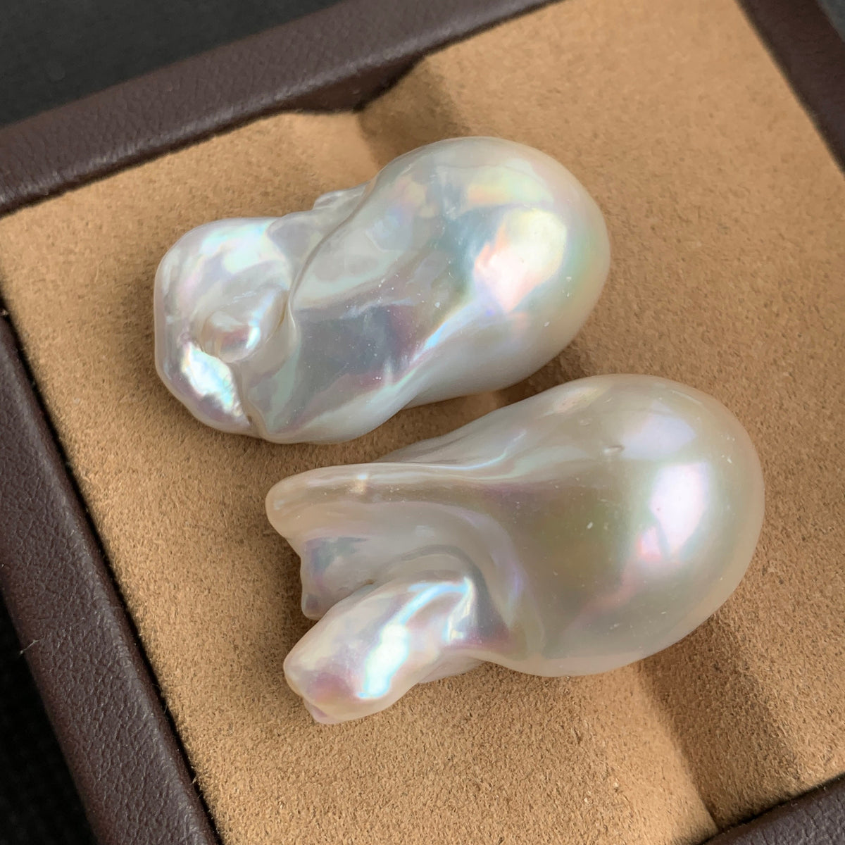 4A 1pc 15-27mm Loose Flameball Baroque Pearl