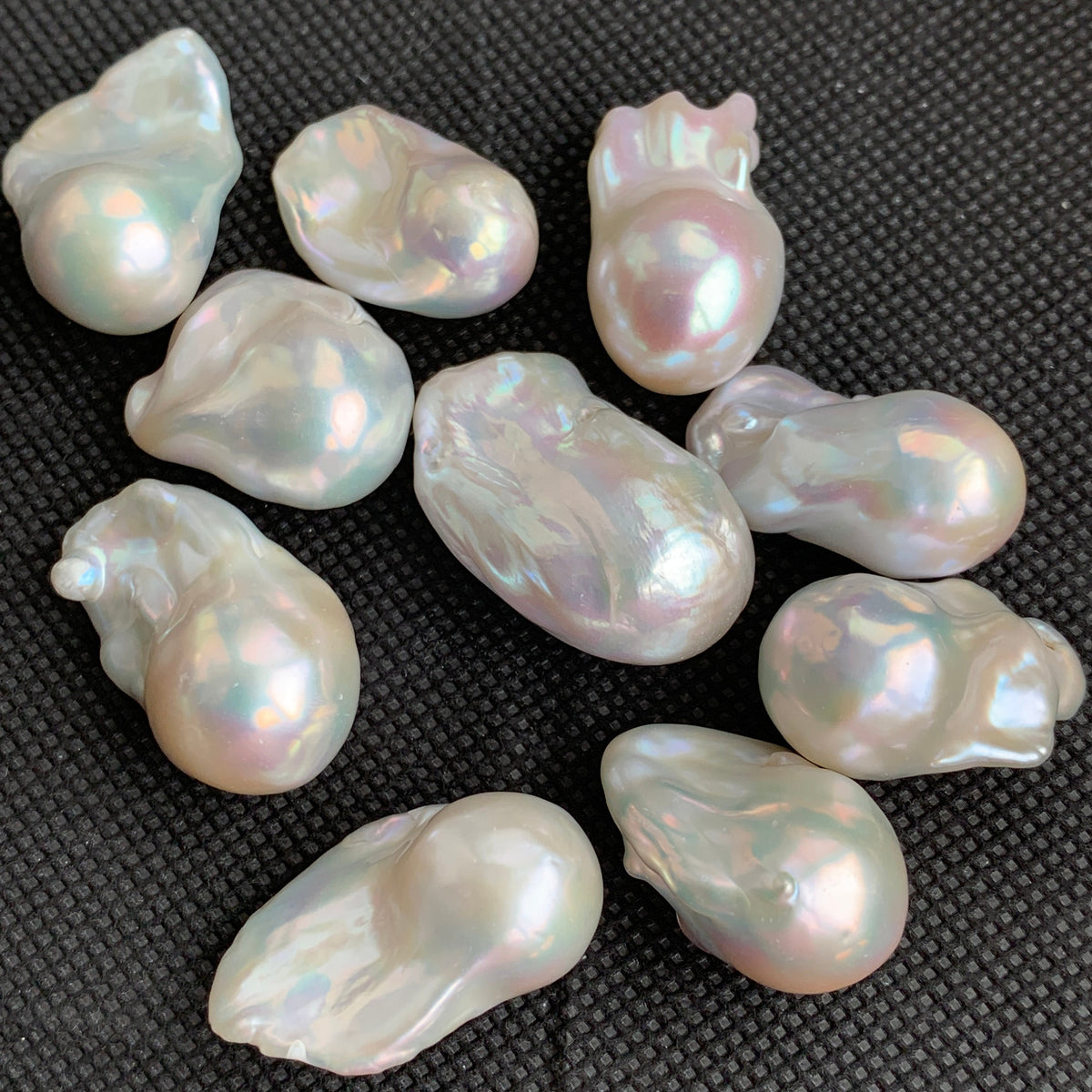 4A 1pc 15-27mm Loose Flameball Baroque Pearl