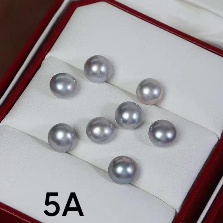 5A 1pc 3-13mm Half-Drilled Button Pearls