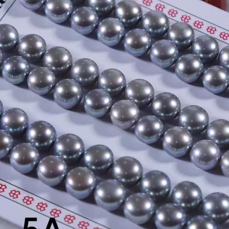 5A 1pc 3-13mm Half-Drilled Button Pearls