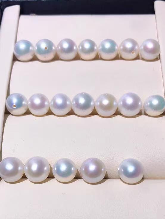 6A 1pc White 3-13mm Freshwater Pearl