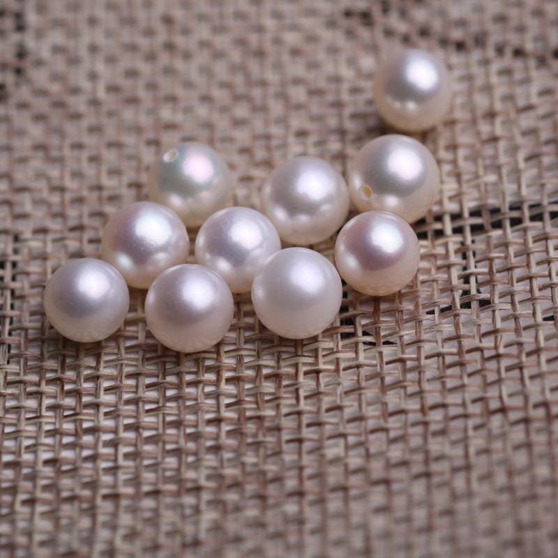 6A 1pc White 3-13mm Freshwater Pearl
