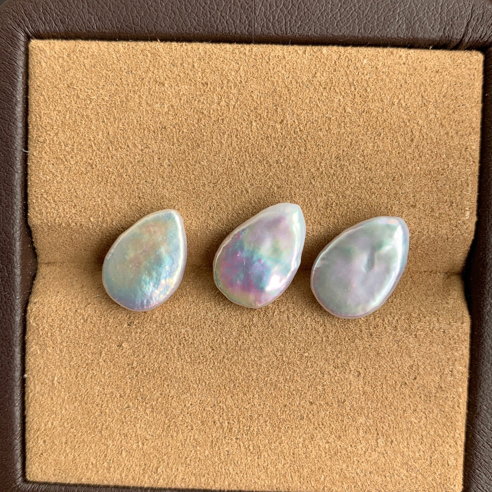 4A 1pc 7x11mm Loose Teardrop Baroque Freshwater Pearl