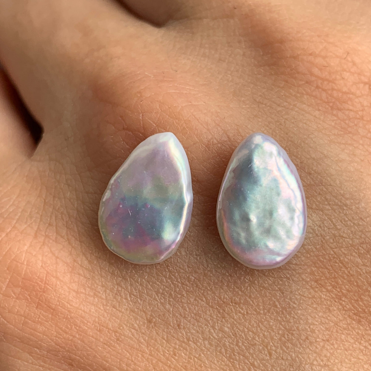 4A 1pc 7x11mm Loose Teardrop Baroque Freshwater Pearl