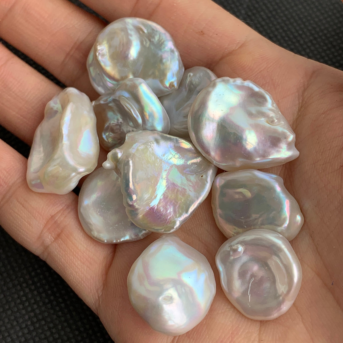 4A 1pc 12-15mm Loose Keshi Freshwater Pearl