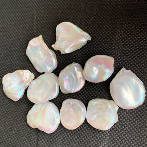 4A 1pc 12-15mm Loose Keshi Freshwater Pearl