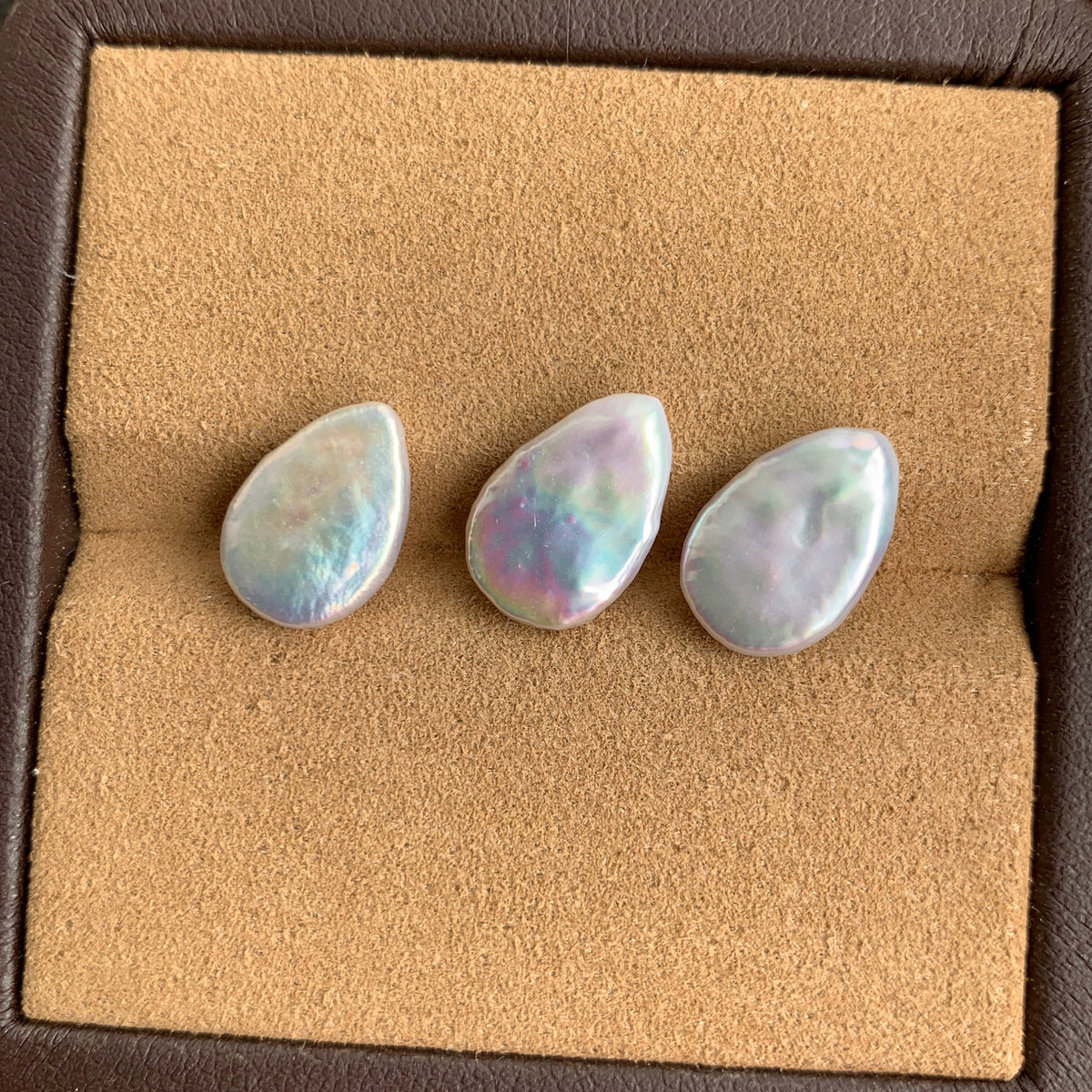 4A 1pc 7x11mm Loose Teardrop Baroque Freshwater Pearl