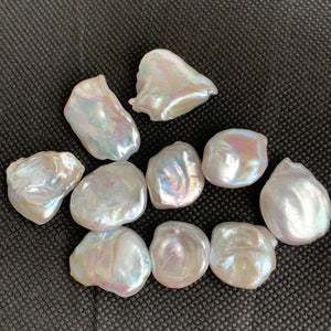 4A 1pc 12-15mm Loose Keshi Freshwater Pearl