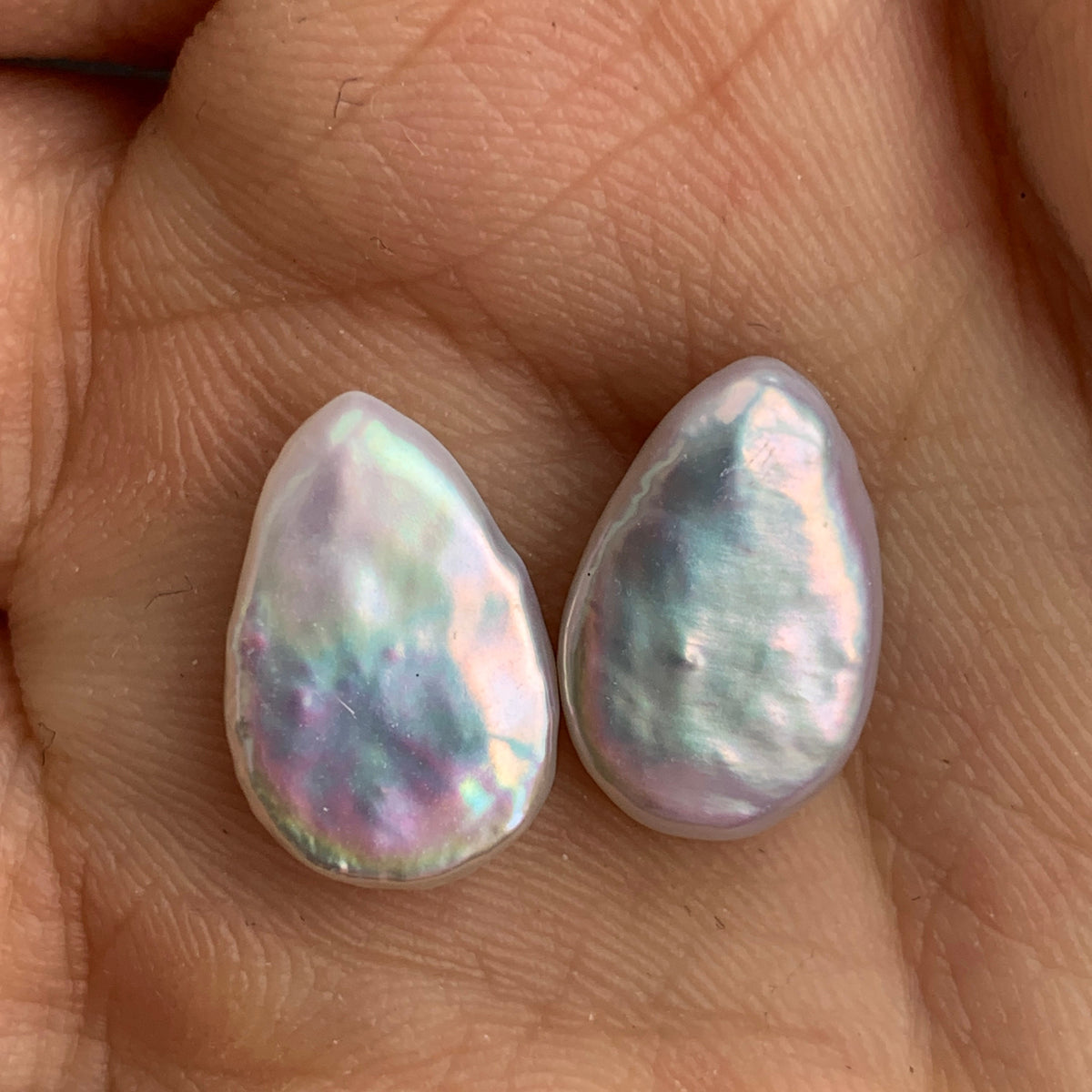 4A 1pc 7x11mm Loose Teardrop Baroque Freshwater Pearl