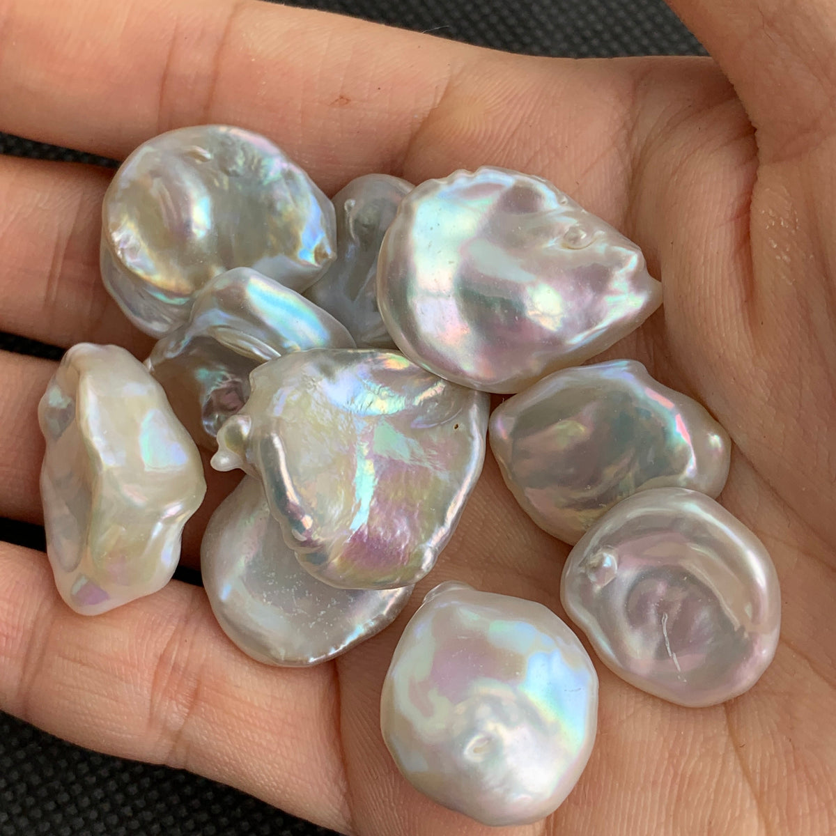 4A 1pc 12-15mm Loose Keshi Freshwater Pearl