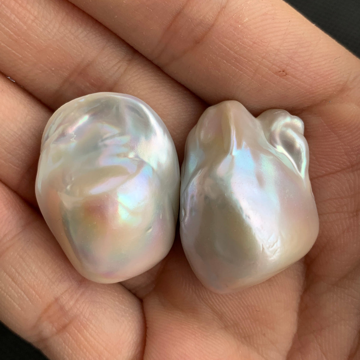4A 1pc 15-24mm Large Flameball Baroque Pearl