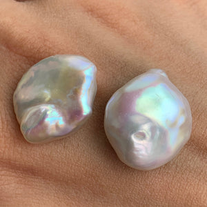 4A 1pc 12-15mm Loose Keshi Freshwater Pearl