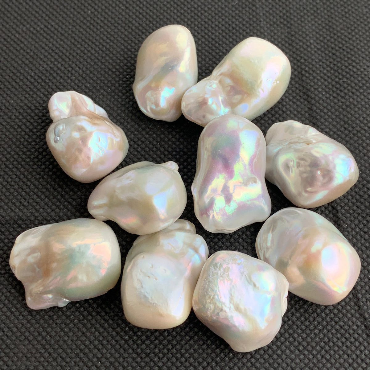 4A 1pc 15-24mm Large Flameball Baroque Pearl