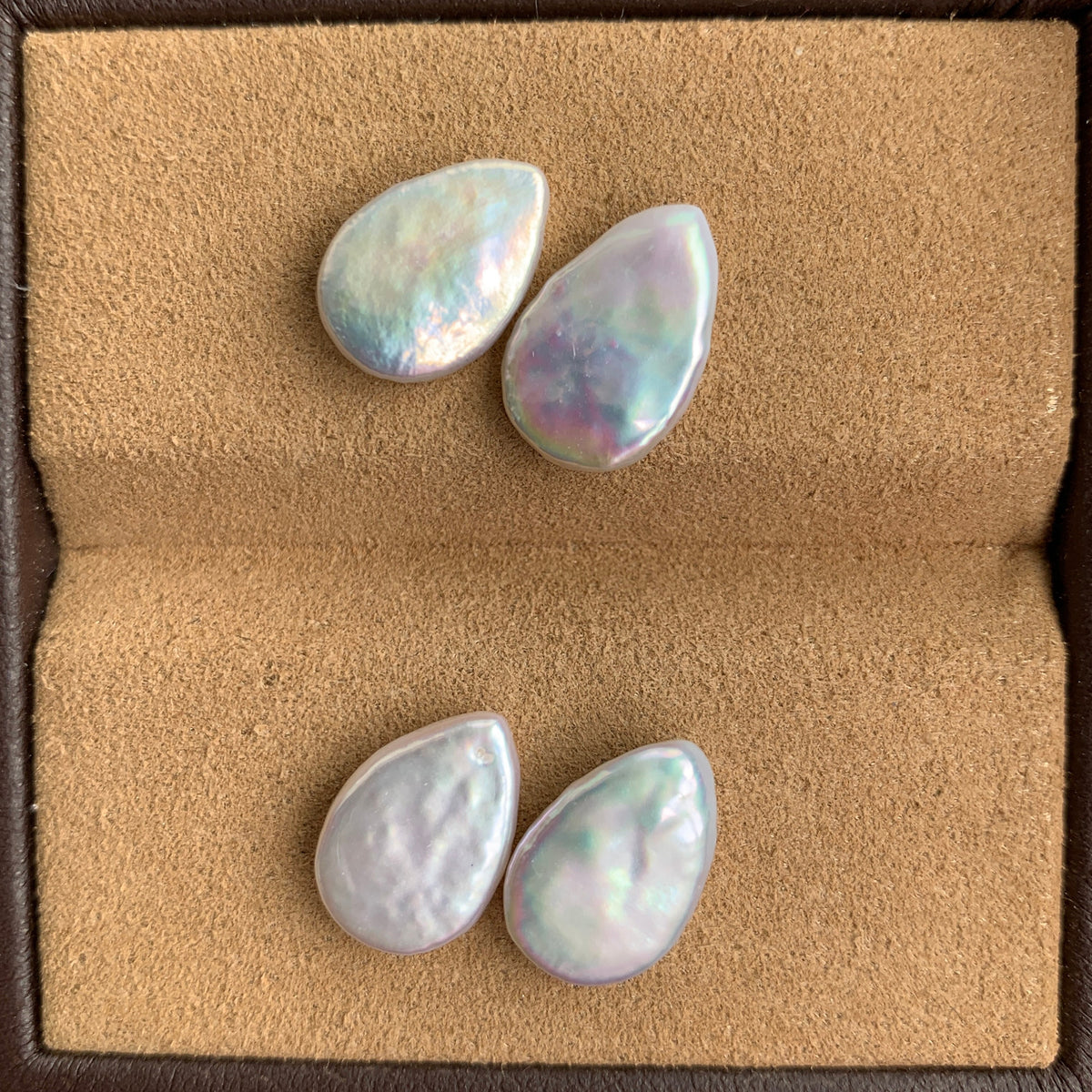 4A 1pc 7x11mm Loose Teardrop Baroque Freshwater Pearl