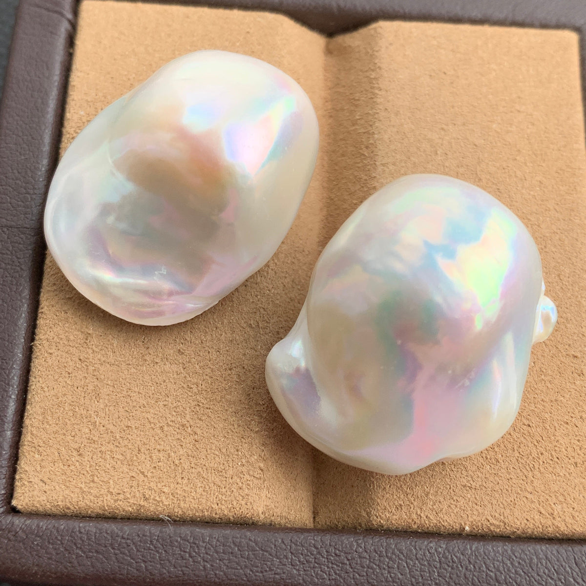 4A 1pc 15-24mm Large Flameball Baroque Pearl
